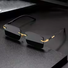 Randlose Sonnebrille